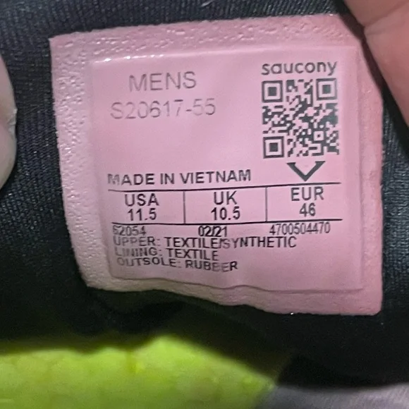 Saucony Freedom 4 Running Shoes - Mens size 11.5 - Picture 6 of 7